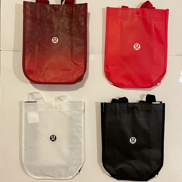 lululemon athletica Bags New Lululemon Set Of 4 Reusable Shopper